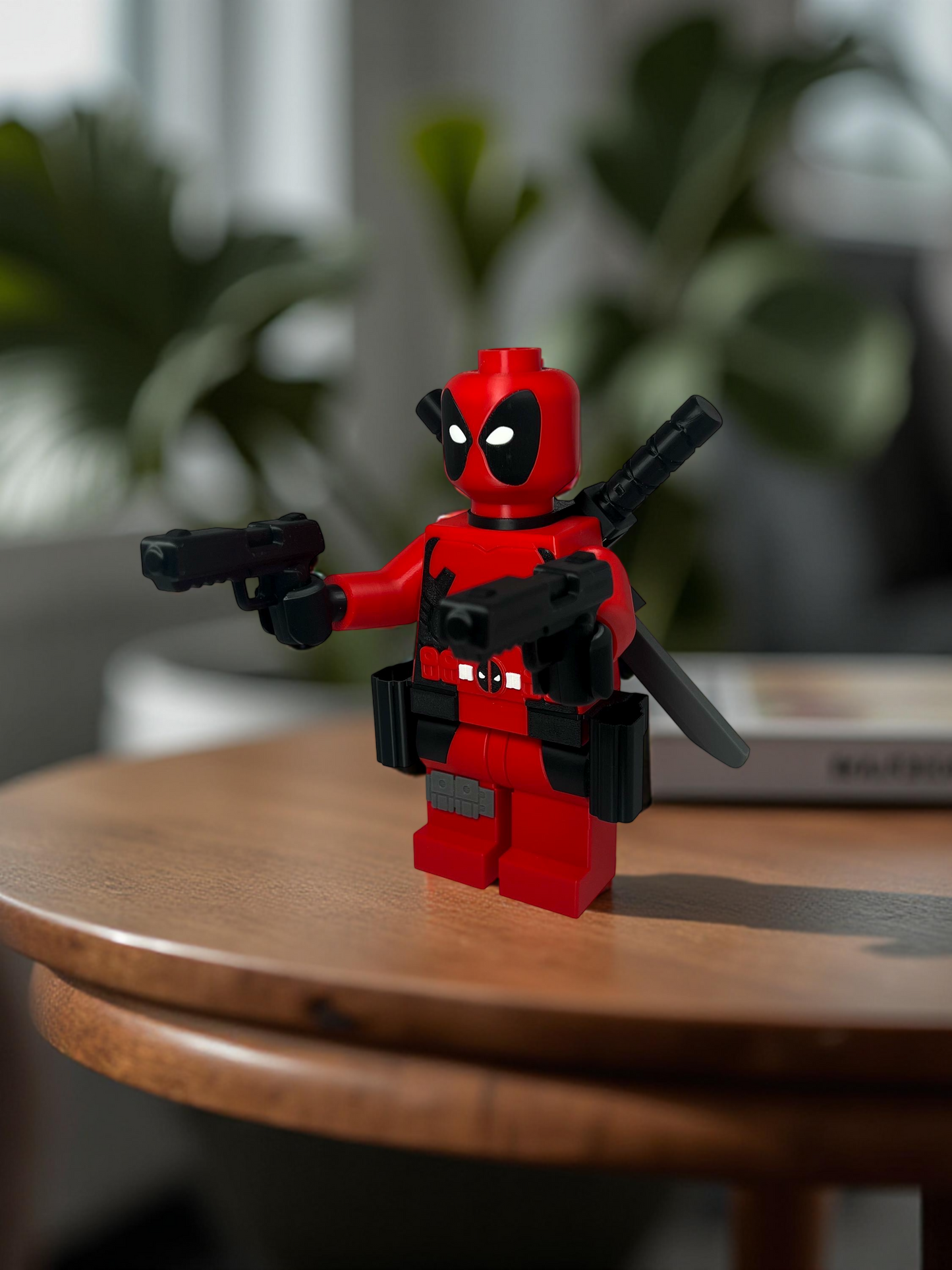 3D Printed Big Brick Deadpool Figurine