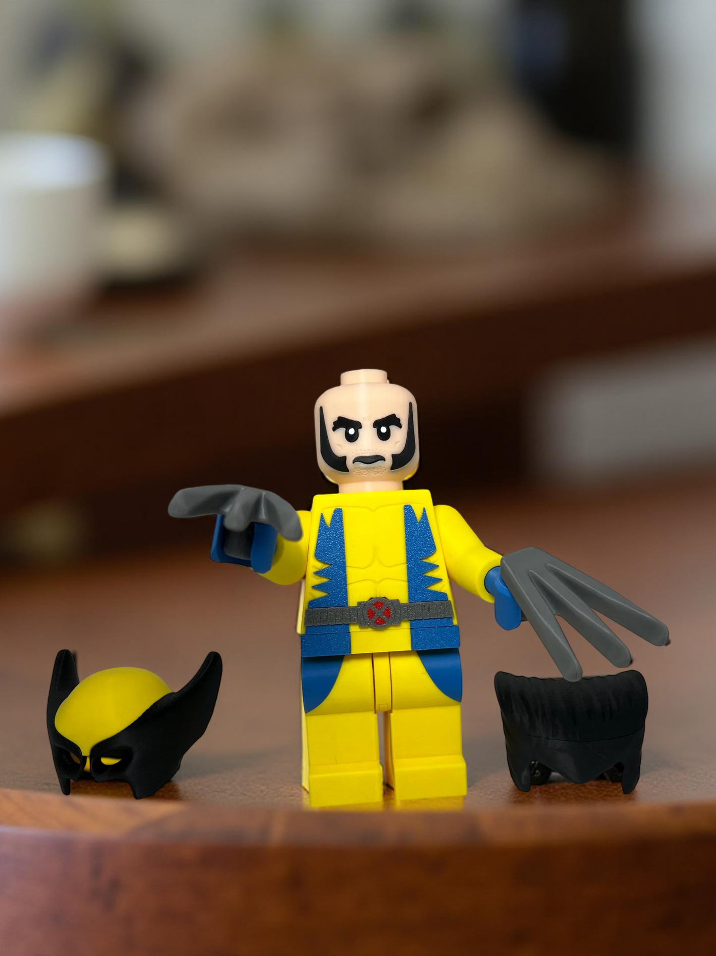 3D Printed Big Brick Logan Figurine