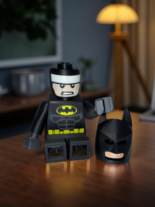 3D Printed Big Brick Bat Figurine