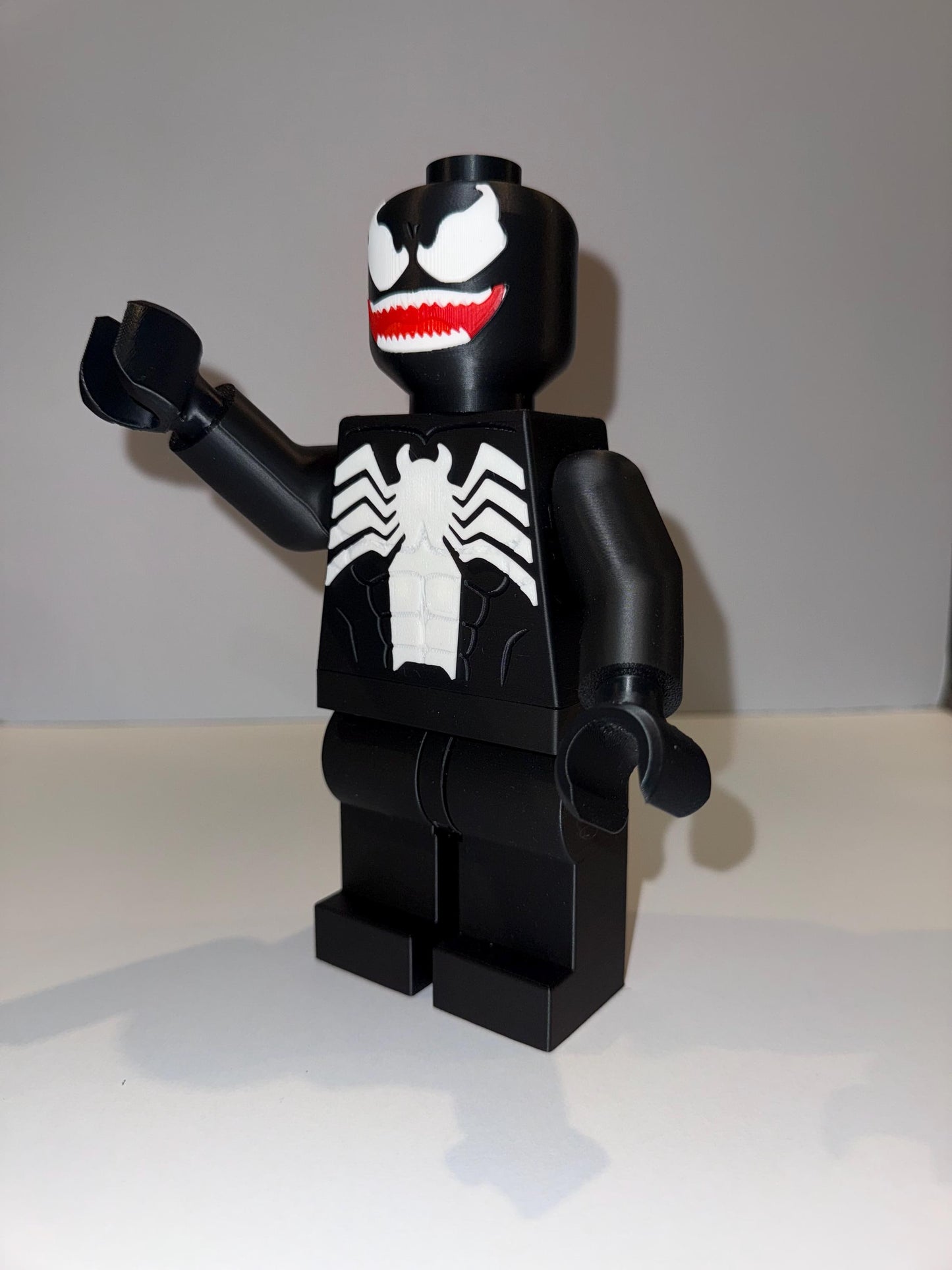 3D Printed Big Brick Spider Villain Figurine