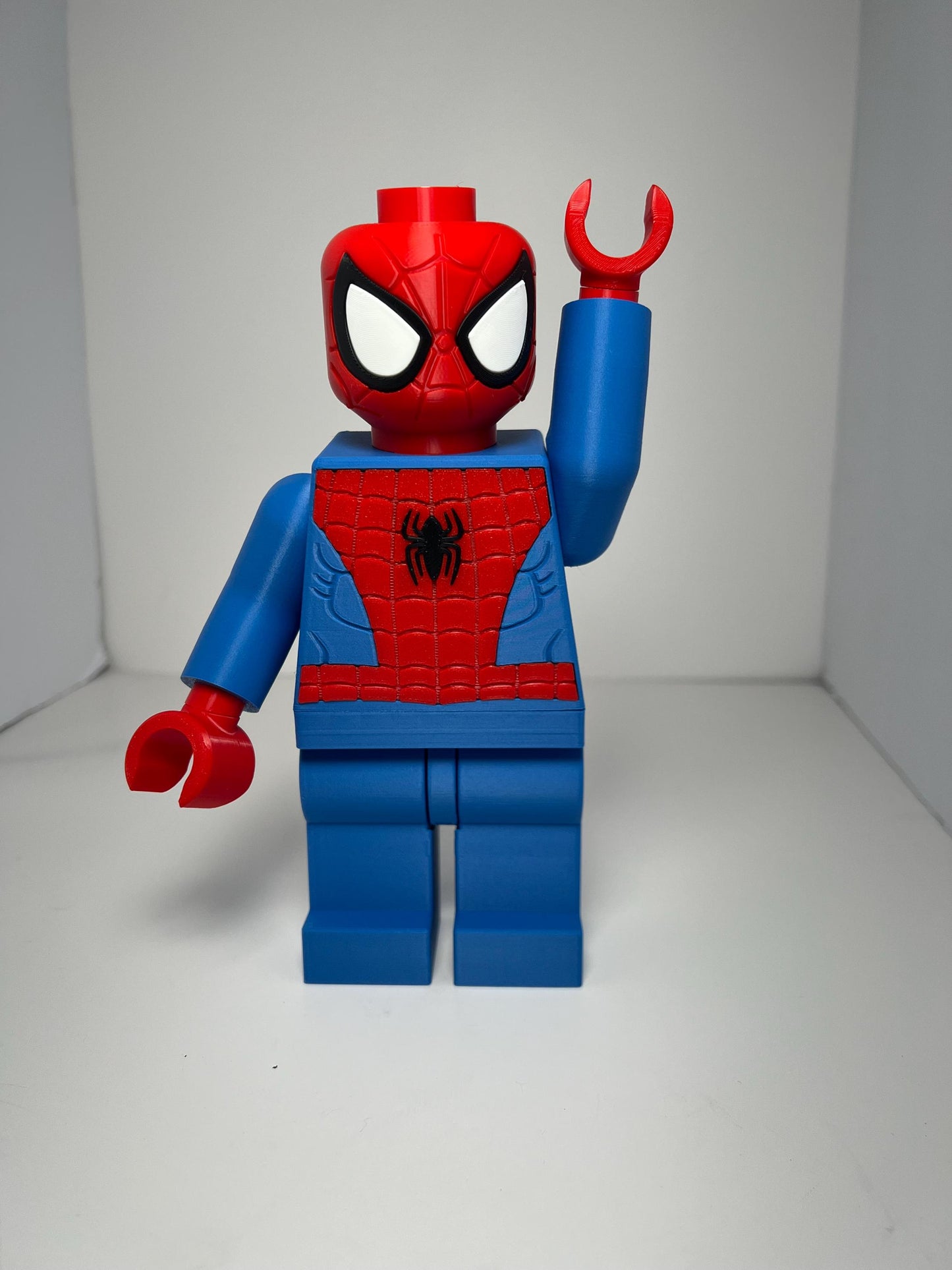 3D Printed Big Brick Spider Hero Figurine