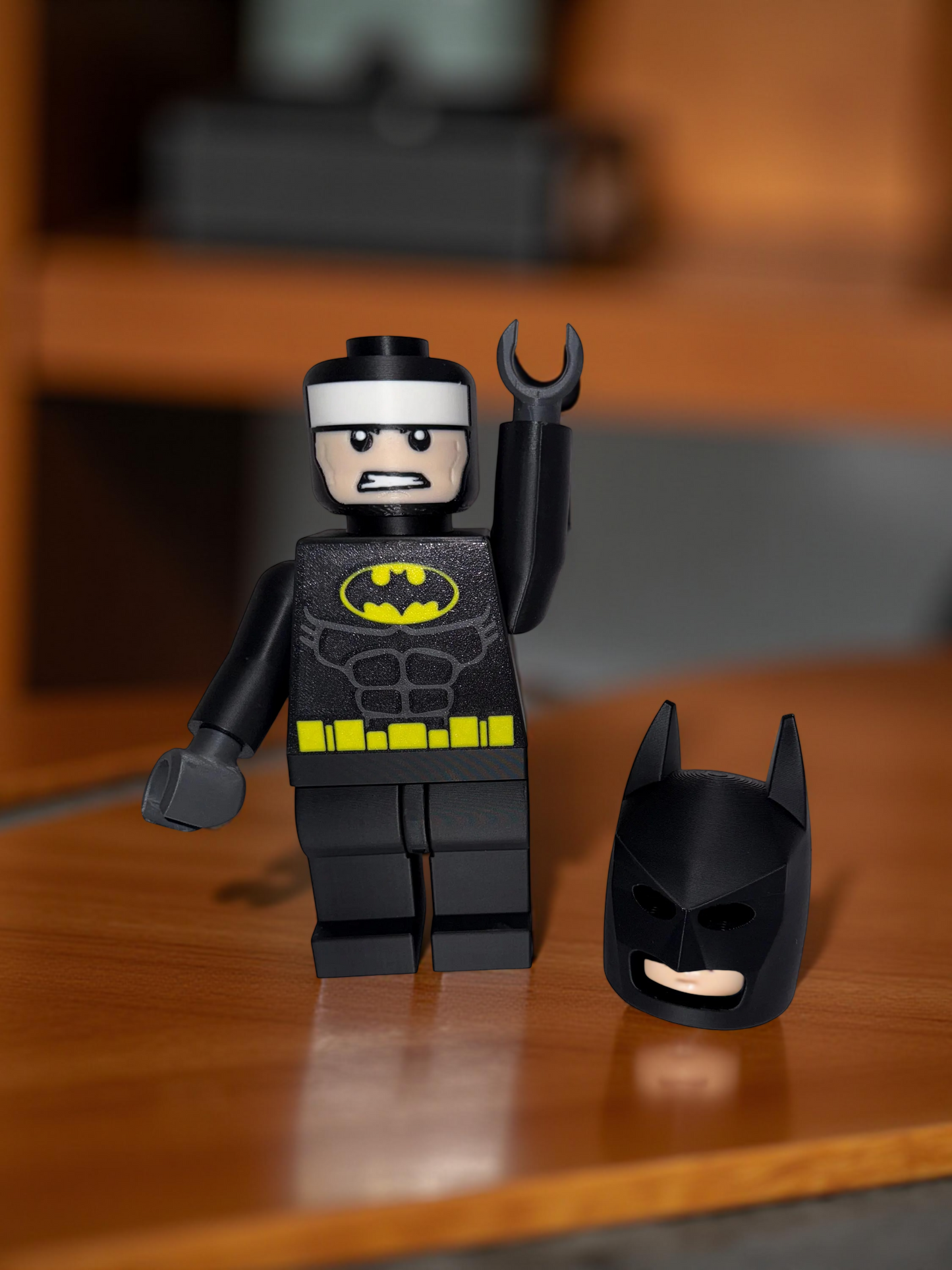 3D Printed Big Brick Bat Figurine