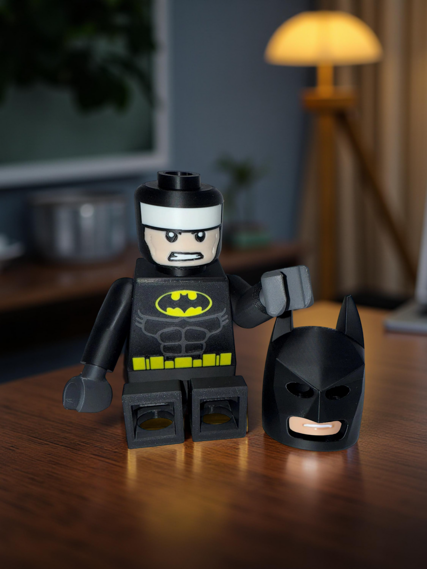 3D Printed Big Brick Bat Figurine