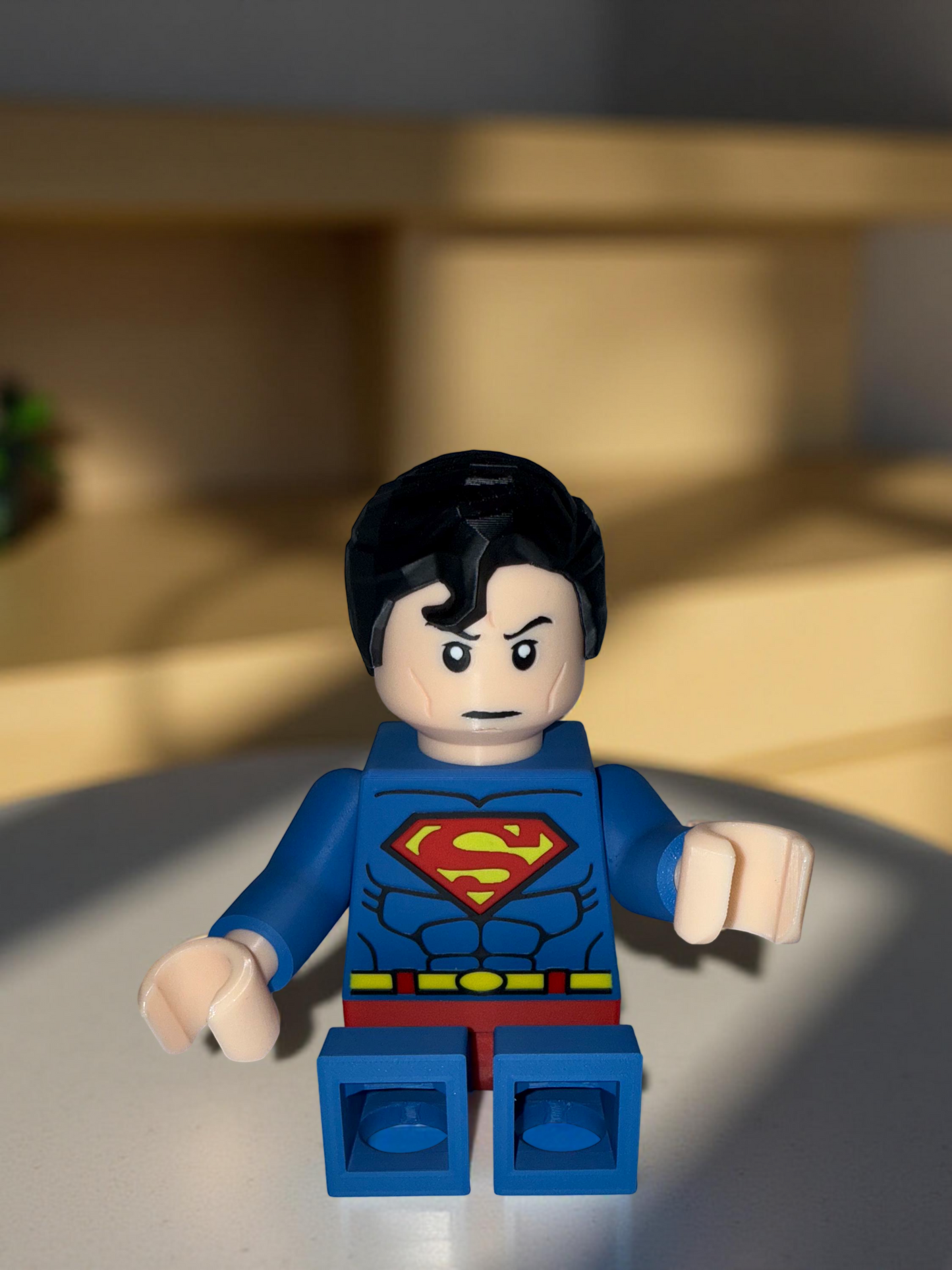 3D Printed Brick Super Hero Man